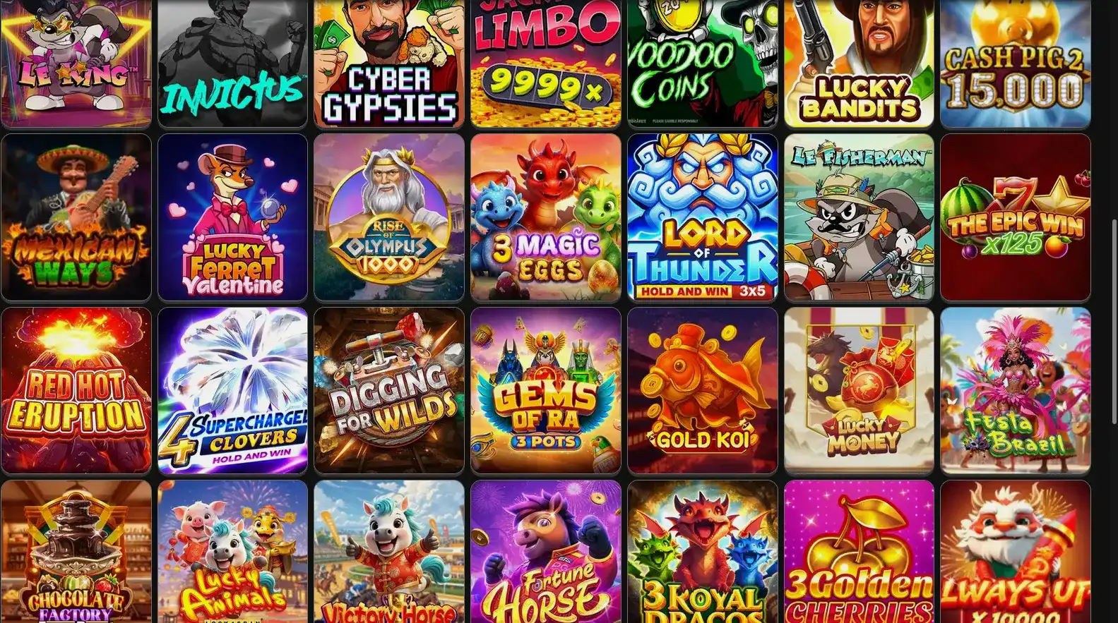 Игровые автоматы Гранд казино на большом экране